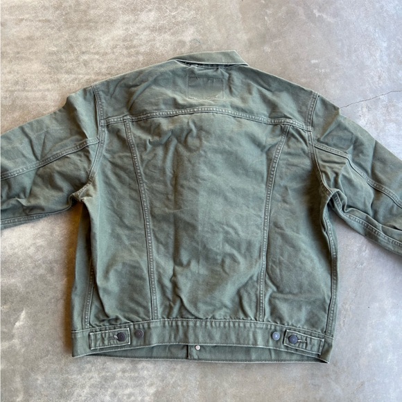 Levi's Men's Olive Green Jacket - Picture 2 of 5